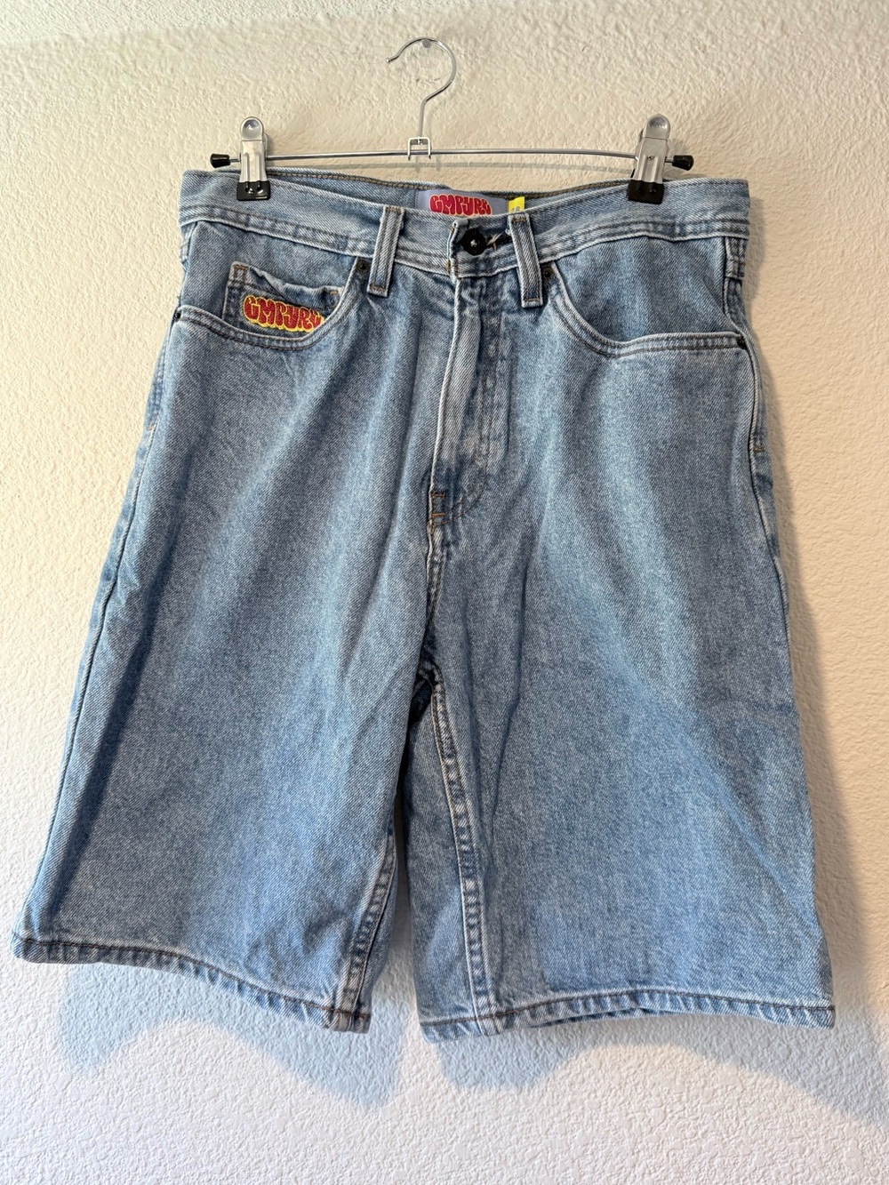 EMPYRE Light Blue Men's Denim Jean Shorts